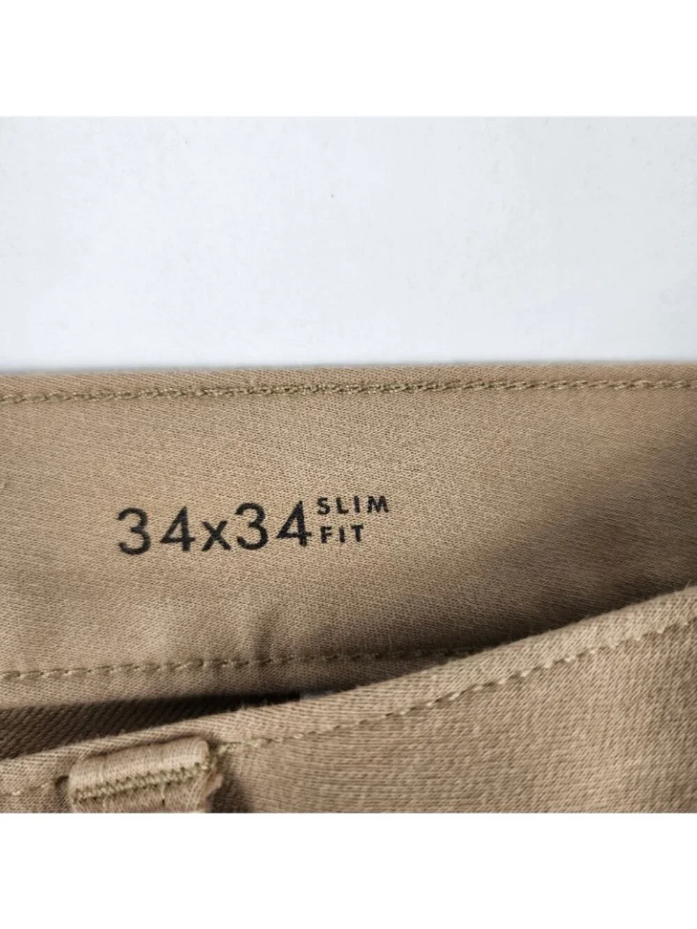Banana Republic Jeans Mens Tan 34x33 The Traveler Slim Fit Denim